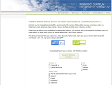 Tablet Screenshot of domeny.soud.cz